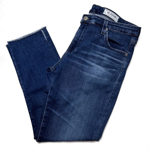 AG Adriano Goldschmied Jeans Prima Crop Cigarette Crop Women’s 32 Stretch - Picture 1 of 7